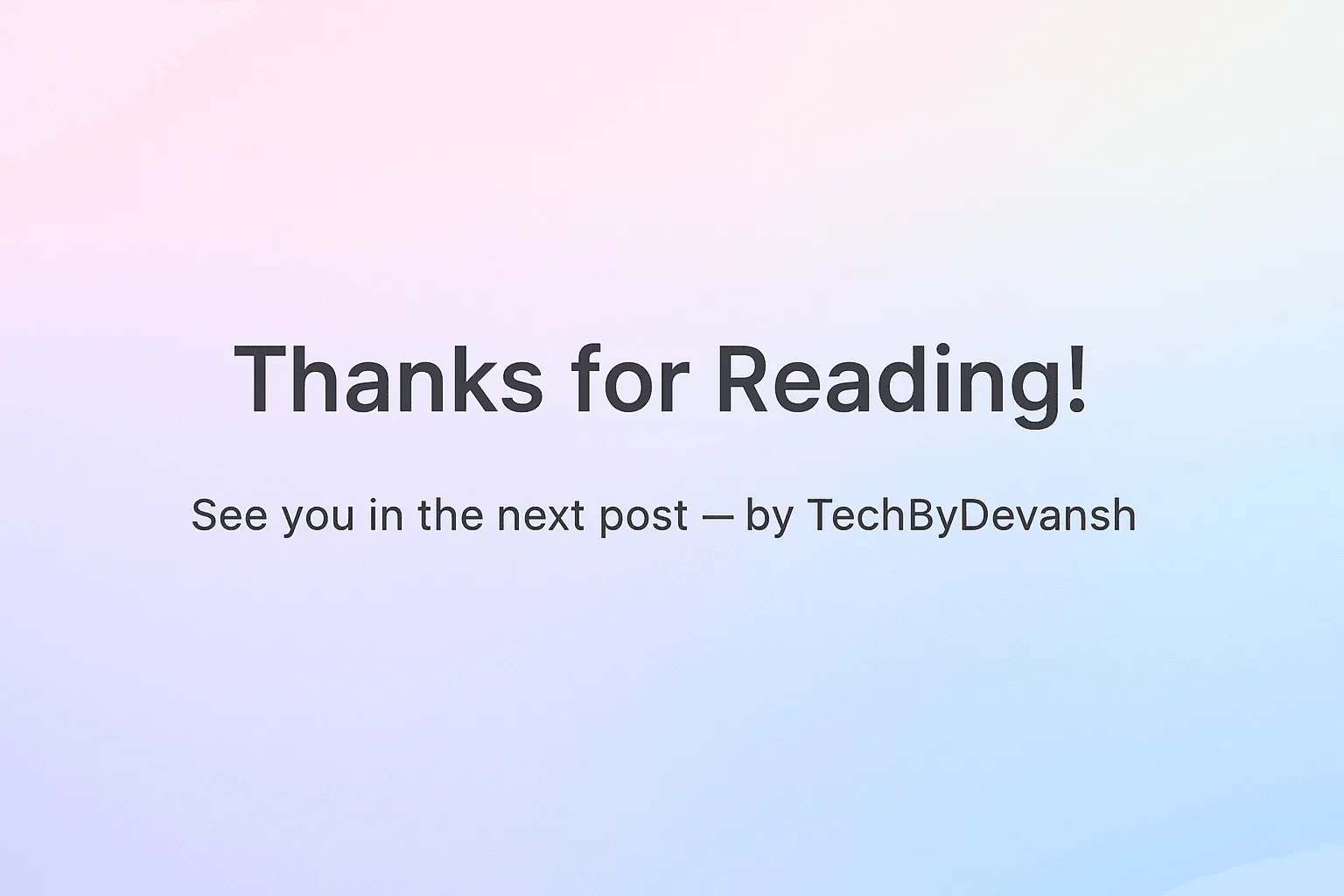 Thank you image – Free AI Tools 2025 blog post