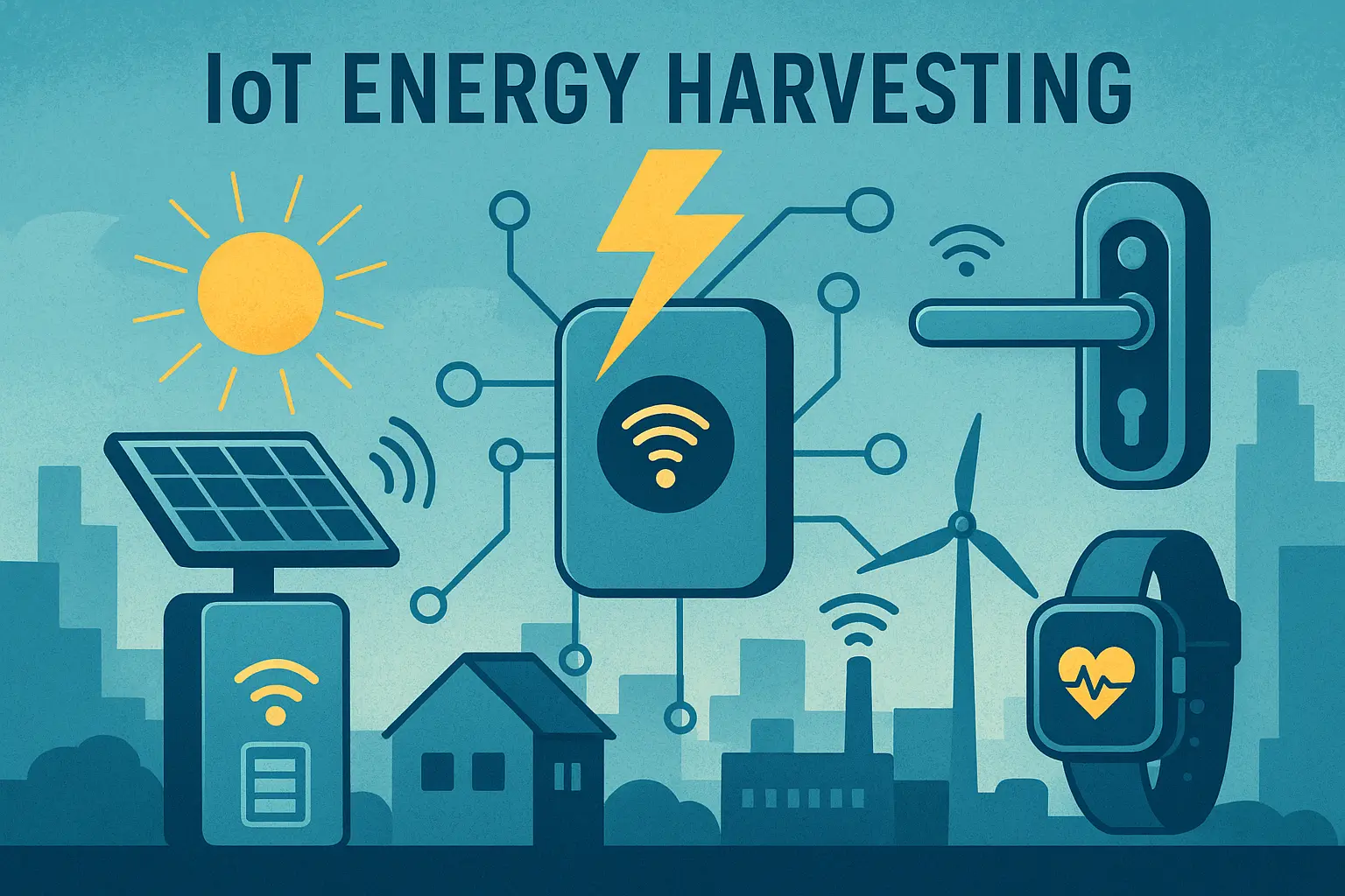IoT Energy Harvesting Sensors – The Batteryless Future of Smart Devices