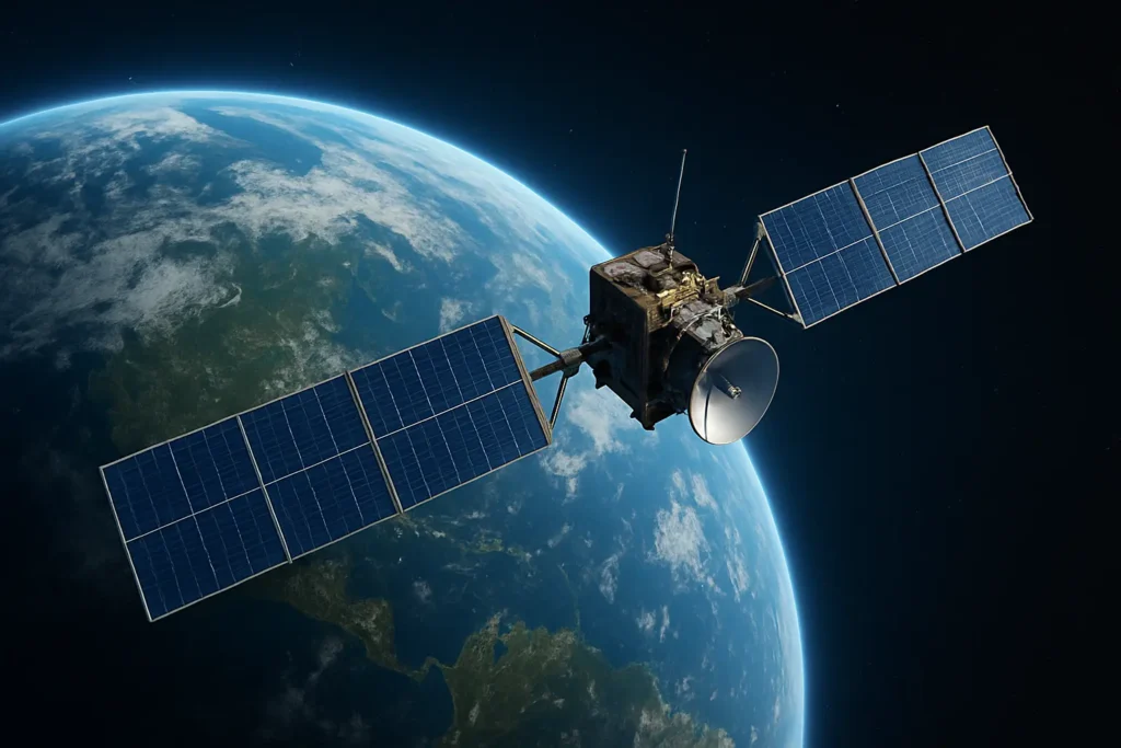 latest space technology news satellite internet technology in space