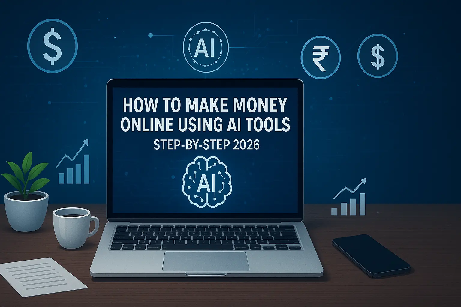 How to Make Money Online Using AI Tools: Step-by-Step 2026