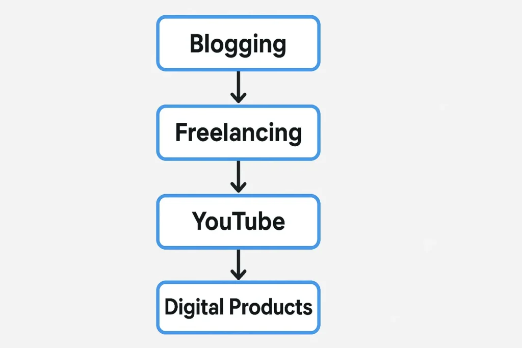 how to make money online using ai tools