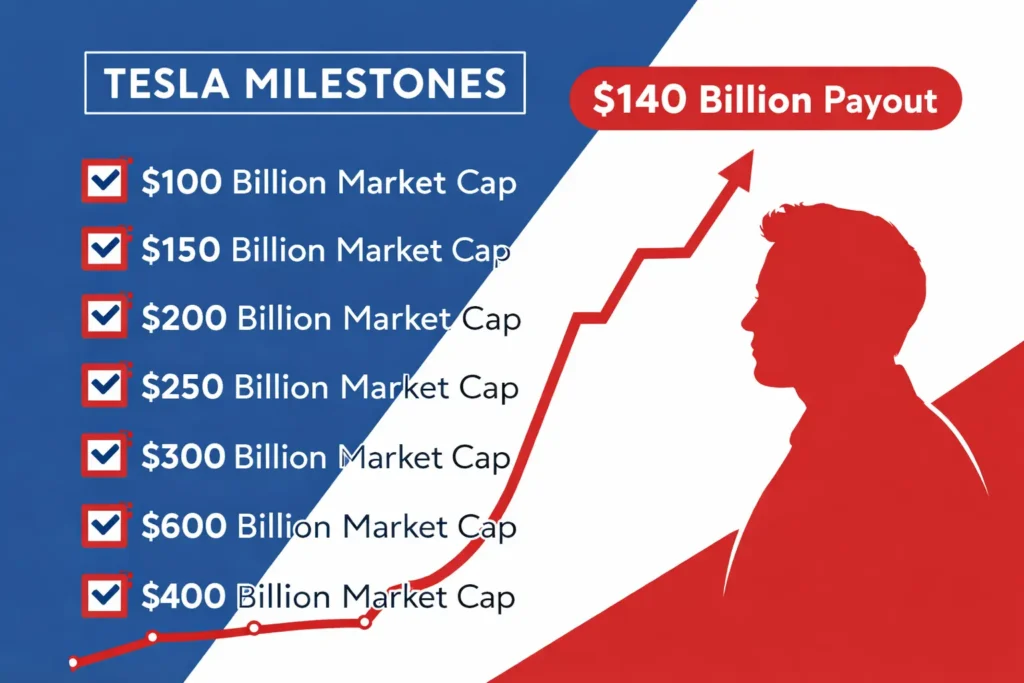 What-is-Elon-Musk-140-Billion-Tesla-Pay-Package-breakdown