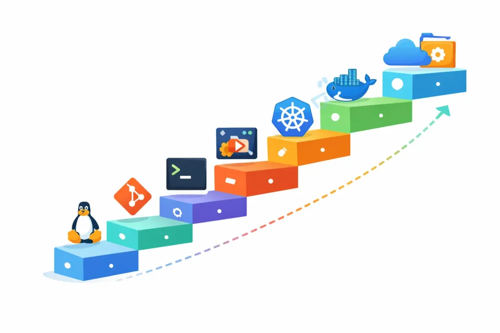 step-by-step-DevOps-roadmap-after-BCA-from-Linux-and-Git-to-cloud-and-real-projects