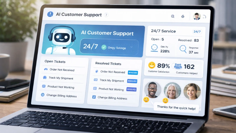 AI customer support tools for business