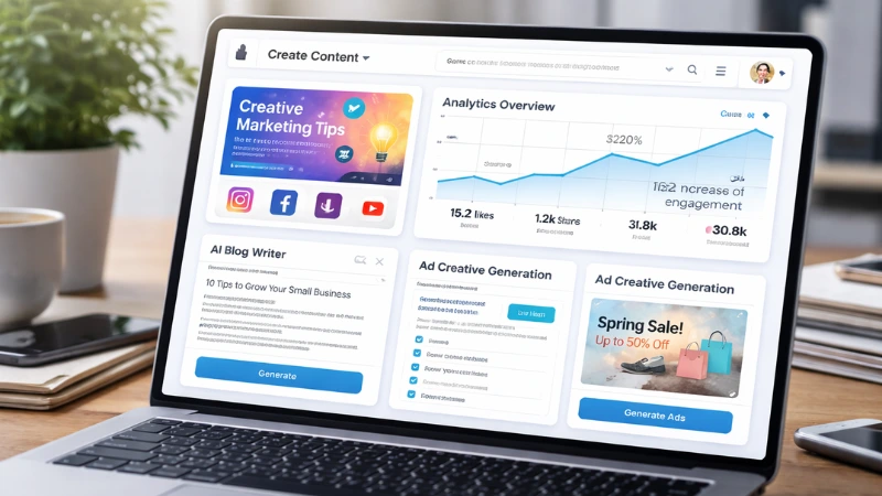 AI marketing tools for small business owners