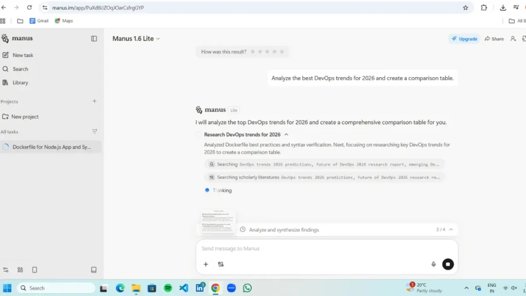 Manus AI Agent Review