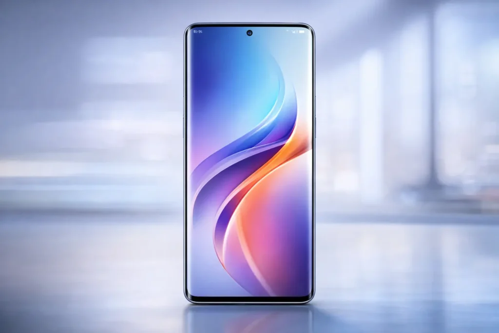 OPPO Reno 15 Pro 5G curved AMOLED display with 120Hz refresh rate