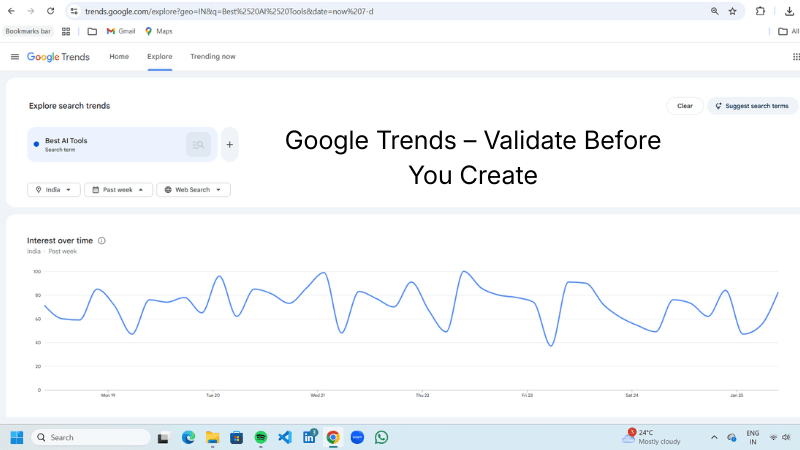 google trends for search what are trending
