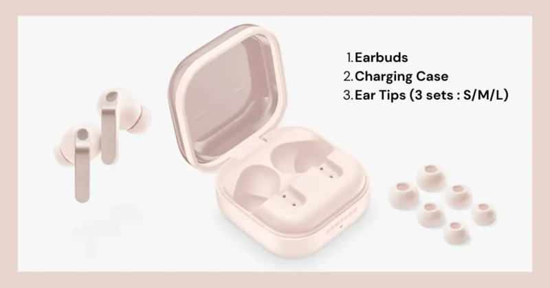 samsung galaxy buds4 features and charging case