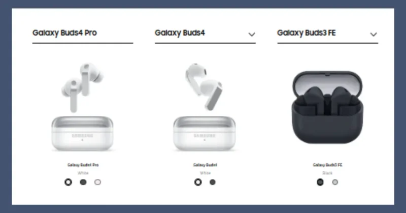 Samsung Galaxy Buds4