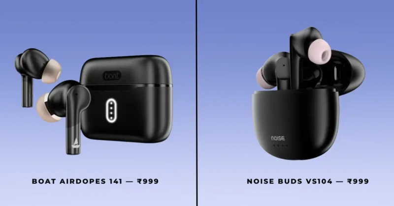 Best earbuds under ₹1000 India