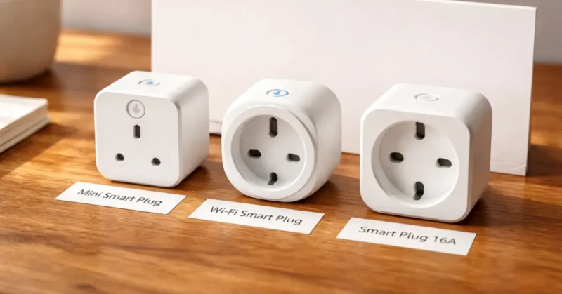 Smart plug comparison India 2026 — Syska vs
TP-Link Tapo P100 vs P110 price and features