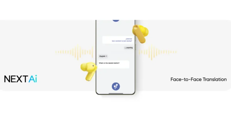 realme buds t500 NextAI real time AI translation