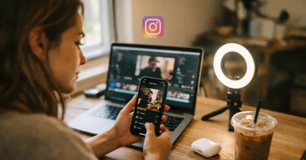 Best AI tools for Instagram Reels in 2026 shown on a smartphone screen