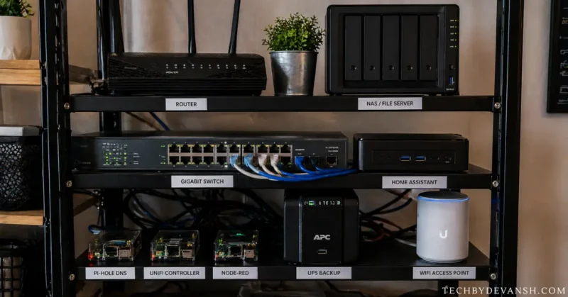 local smart home network setup