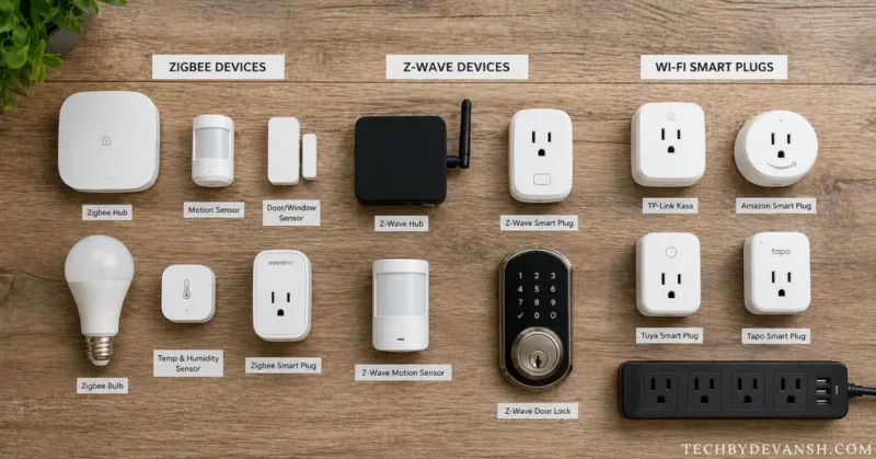 zigbee vs zwave smart home devices without cloud