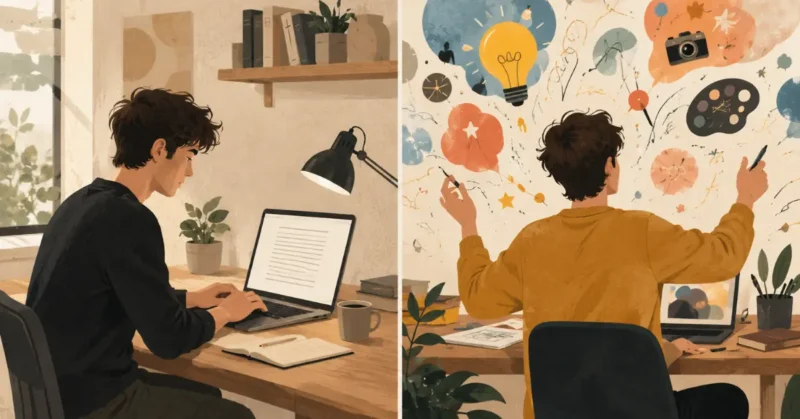 Claude AI vs ChatGPT for content writing comparison showing writing style differences in 2026