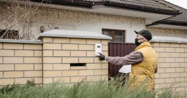 best subscription free smart doorbell 2026 installed on brick home front door