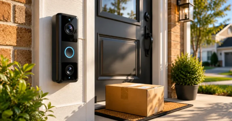 Eufy video doorbell dual camera package detection no cloud subscription 2026