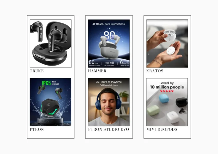 Comparison of the best budget earbuds under ₹1,000 in India