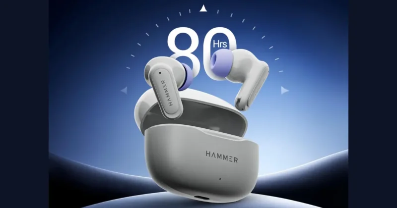 Hammer Airflow Neo TWS earbuds with 80 hours battery life